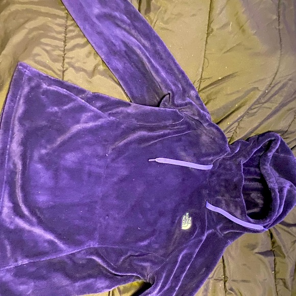 Northface fleece hoodie, Sz L - Picture 3 of 3